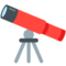 Telescope emoji on Mozilla